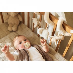 Tapis de parc bébé 75 x 95 cm teddy warm sand Jollein