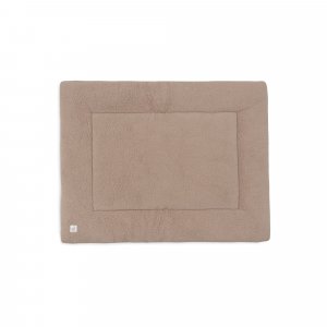 Tapis de parc bébé 75 x 95 cm cloudy rib milky coffee Jollein