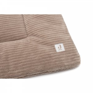 Tapis de parc bébé 75 x 95 cm cloudy rib milky coffee Jollein