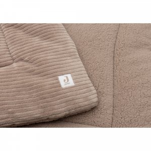 Tapis de parc bébé 75 x 95 cm cloudy rib milky coffee Jollein