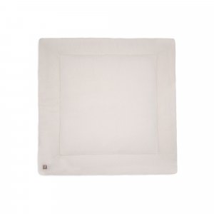 Tapis de parc bébé 100 x 100 cm cloudy rib oatmeal Jollein