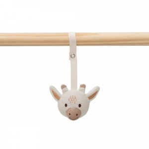 Arche d'éveil en bois avec 3 peluches animals Jollein