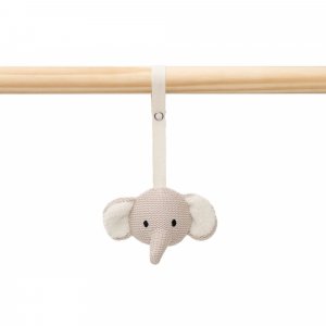 Arche d'éveil en bois avec 3 peluches animals Jollein