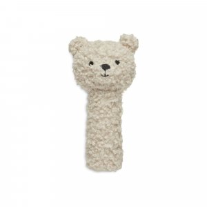 Hochet ours bouclette teddy bear naturel Jollein
