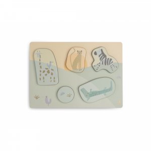Puzzle en bois jungle jambo Jollein