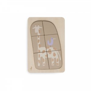 Puzzle en bois jungle jambo girafe Jollein