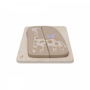 Puzzle en bois jungle jambo girafe Jollein