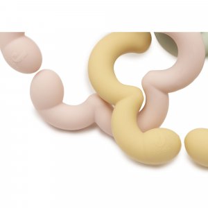 Anneaux de dentition silicone bébé flowers Jollein