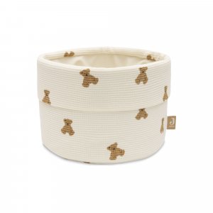 Panier de rangement little waffle mini teddy bear Jollein