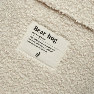 Panier de rangement 35x30 cm bouclette naturel Jollein