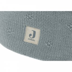 Panier de rangement cosy knit sea green Jollein