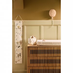 Panier de rangement 14 x 18 cm cloudy rib oatmeal Jollein