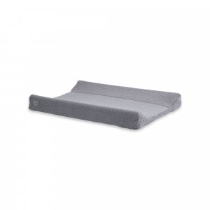 Housse matelas à langer 50x70 cm bliss knit storm grey Jollein