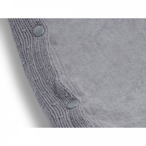 Housse matelas à langer 50x70 cm bliss knit storm grey Jollein