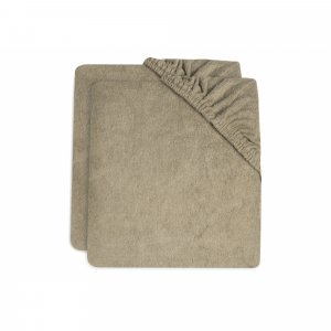 Lot de 2 housses matelas à langer 50x70cm eponge Jollein