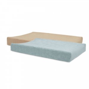 Lot 2 housses éponge 50x70cm Jollein