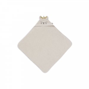 Cape de bain bébé éponge 75x75 cm charlie Jollein