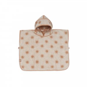 Poncho de bain éponge jacquard réversible 1-3 ans sun Jollein