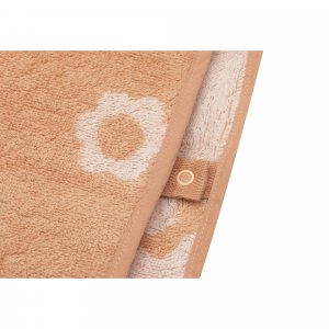 Poncho de bain éponge jacquard réversible 1-3 ans flower Jollein