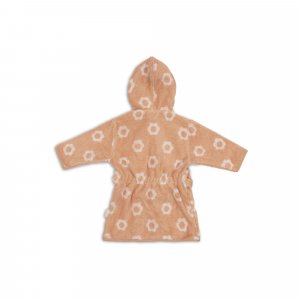 Peignoir éponge enfant jacquard flower 1-2 ans Jollein