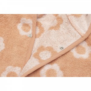 Peignoir éponge enfant jacquard flower 1-2 ans Jollein