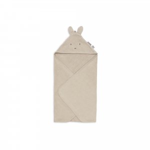 Cape de bain bébé éponge 75x75 cm miffy warm sand Jollein