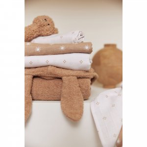 Poncho de bain éponge biscuit Jollein