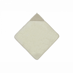 Cape de bain bébé 75 x 75 cm eponges waves olive Jollein