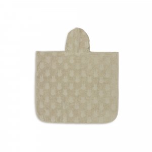 Poncho de bain éponge miffy jacquard olive Jollein