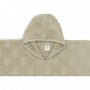 Poncho de bain éponge miffy jacquard olive Jollein