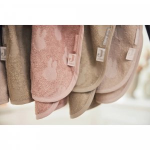 Poncho de bain éponge miffy jacquard wild rose Jollein