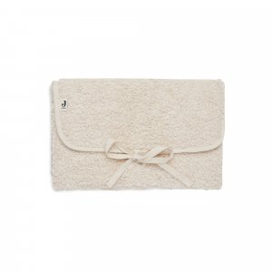 Tapis à langer nomade bouclette naturel Jollein