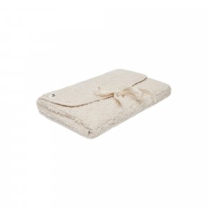 Tapis à langer nomade bouclette naturel Jollein
