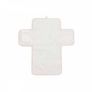 Tapis à langer nomade twill naturel Jollein