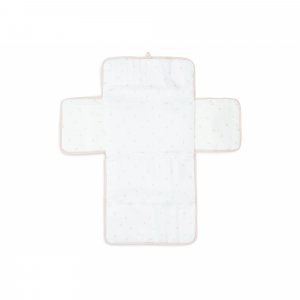 Tapis à langer nomade gaze de coton wild rose Jollein