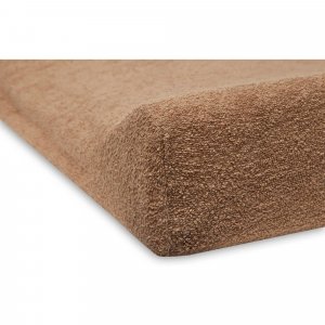 Pack matelas à langer 50 x 70 cm avec 2 housses éponge caramel et biscuit Jollein