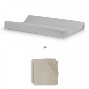 Pack matelas à langer 50 x 70 cm avec 2 housses éponge Jollein