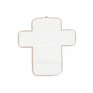 Tapis à langer nomade miffy jacquard teddy biscuit Jollein