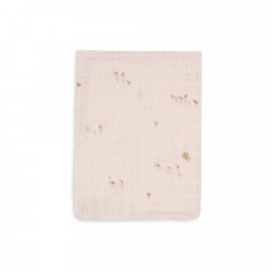 Lot de 3 gants de toilette gaze de coton pretty picnic Jollein