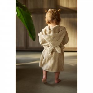 Peignoir éponge 1-2 ans miffy warm sand Jollein