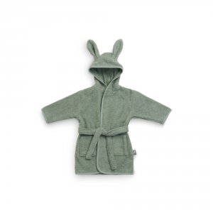 Peignoir enfant éponge 1-2 ans ash green Jollein
