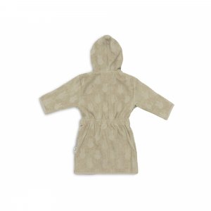 Peignoir enfant éponge 3-4 ans miffy jacquard olive Jollein