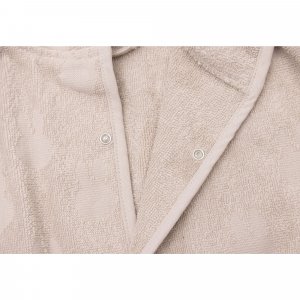 Peignoir enfant éponge 3-4 ans miffy jacquard nougat Jollein