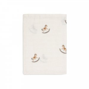 Lot de 3 gants de toilette gaze de coton nostalgic ride Jollein