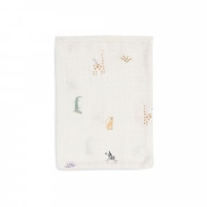 Lot de 3 gants de toilette gaze de coton jungle jambo Jollein