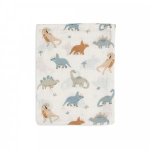 Lot de 3 gants de toilette gaze de coton roarsome Jollein