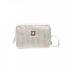Trousse de toilette bébé cloudy rib oatmeal Jollein