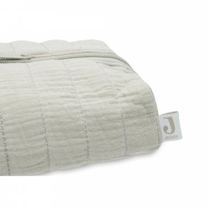 Trousse rangement lingettes olive green Jollein