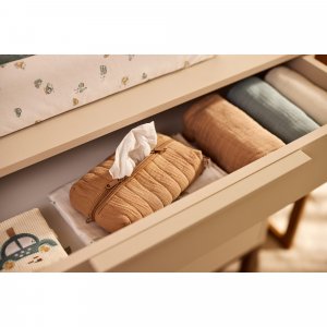 Trousse rangement lingettes biscuit Jollein