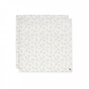 Lot de 2 langes gaze de coton 115 x 115 cm leafy dreams Jollein